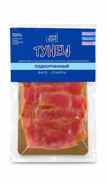 Тунец филе-слайсы х/к 200 гр СТМ