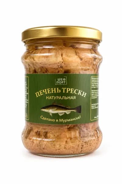 Печень трески СТМ 0,5 л
